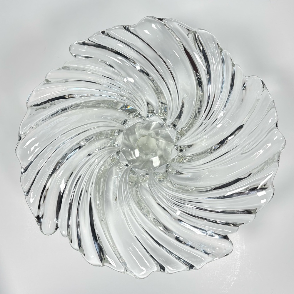 Vintage MIKASA Belle Epoque German Crystal 12" Pedestal‎ Bowl